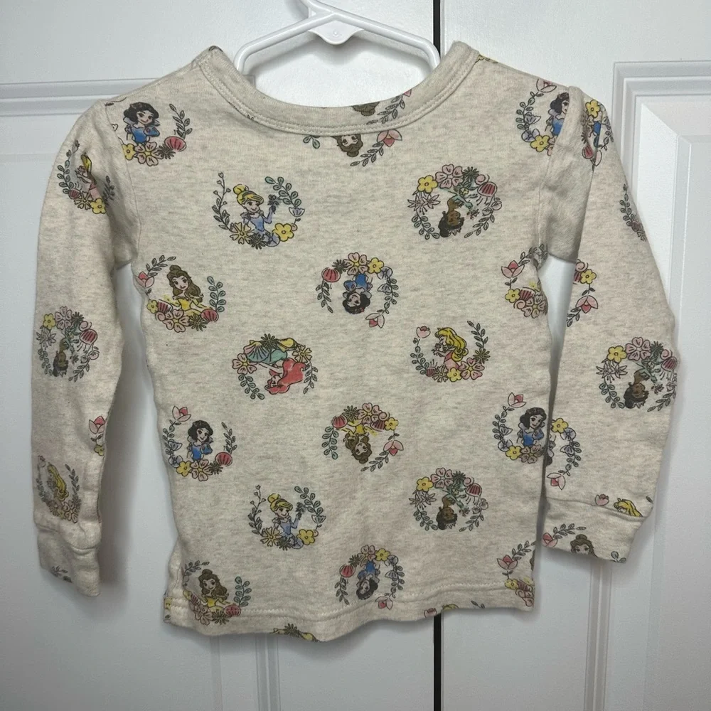 Baby GAP X Disney Princess Pajama Set (Size 2T)